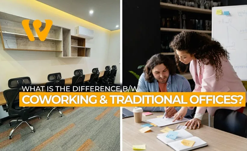 What is the difference between coworking and traditional offices
